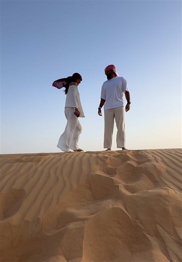 Unforgettable Moments in Dubai Desert for Couples