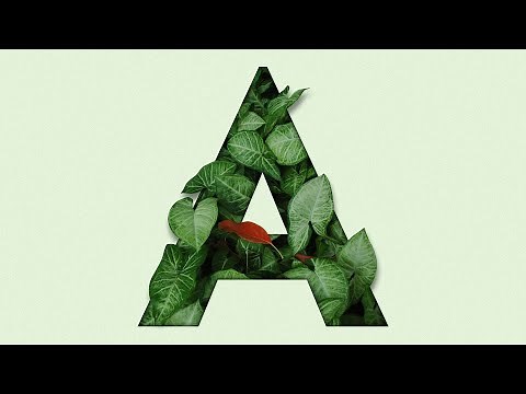 Leaves Text Effect | Photoshop