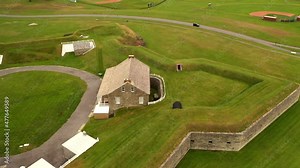 Fort Ontario in Oswego, NY - national register of historic places