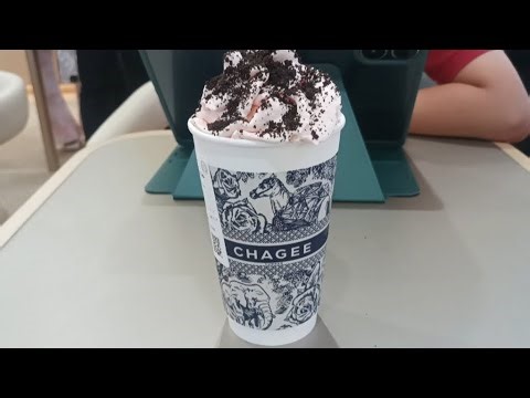 Review Regular Da Hong Pao Snow Cap Milk Tea & Large Bo Ya Jasmine Green Milk Tea Chagee