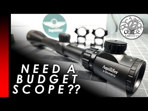 Need a Budget Scope? First Look at the Aquilifer 3–9×40 EG Rifle Scope for Rimfire & Hunting Builds!