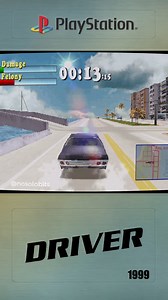 Driver · PlayStation · Reflections Interactive, 1999 #retrogaming #nostalgia | NoSoloBits