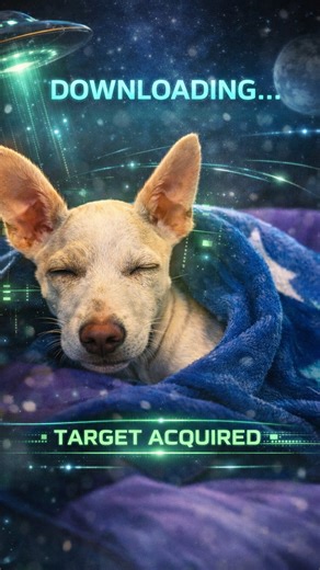 Dora on Instagram: "Legends say… Aliens don’t come from the sky. 🌠 They come disguised as puppies 👀👽 #AlienVibes #PuppyReels #DogParents #PetReelsIndia #indiedogsofindia"