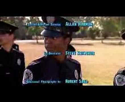 Police Academy ending credits