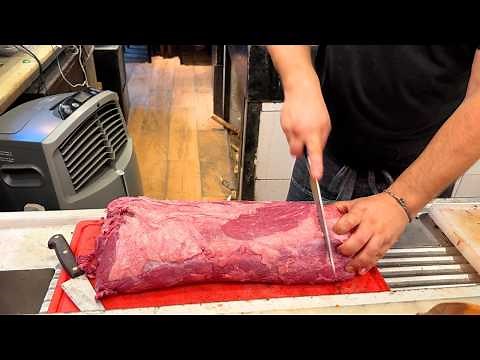 🔥 ULTIMATE Wood-Fired Steak BBQ (Parrilla) at the MOST FAMOUS Food Market in Montevideo Uruguay