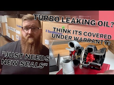 Why is my new turbo leaking oil? What causes turbos to fail, and whats in my turbo?
