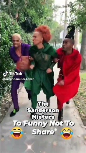Halloween 2025: Costumes: Hocus Pocus Witches: The Sexy Sanderson MISTERS strolling down the street