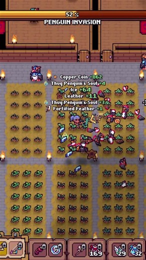 Thug Penguin Invasion... Kill the Penguins! #tinkerlands #gaming