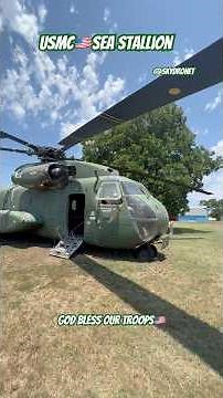 USMC CH 53 Sea Stallion Helicopter
