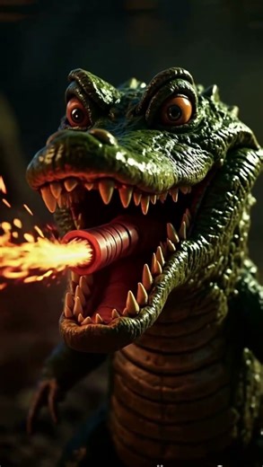 The Explosive Crocodile