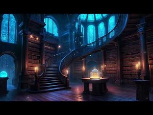 ✨ Mystical Library Ambience | Emotional Fantasy Music for Reading, Writing & Focus
