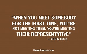 Quotes About Meeting Someone For The First Time | KnowQuotes.com