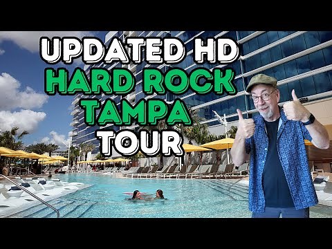 UPDATED HD Hard Rock Tampa Resort Walking Tour #casinotour #tour #casino