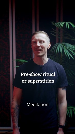 Rolf on vs. behind the stage. What is your favorite part of a Stratovarius show? #Stratovarius