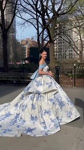 The #HydrangeaGown from Sareh Nouri is officially here! Let your love transcend both time and tradition with ‘Something Blue’ from the newest collection of #SarehNouri wedding gowns. Inspired by the Old English rhyme, this collection appeals to brides seeking a classic meets modern bridal look. The Sareh Nouri designer event begins today through June 4! Tap the link to book one of our remaining appointments. bit.ly/43jJjDO | Kleinfeld Bridal