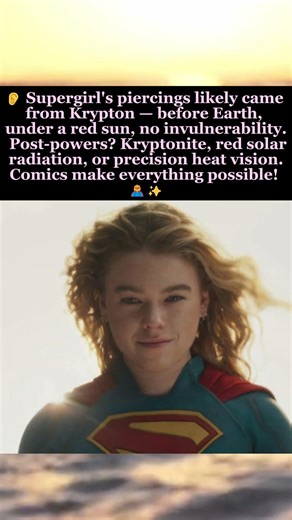 How Supergirl Got Her Piercings — Krypton Logic Explained #supergirl #krypton #dc #comics