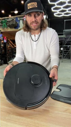 A robot vac and mop you actually won’t be disappointed in #robotvaccuum #roborock #roborockqv35s