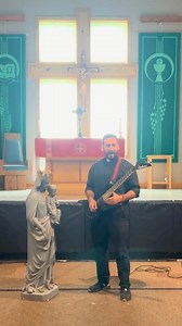 Fr. Max is "back in black" and ready to rock at the Des Moines Concert for Life on August 4th at the Val Air Ballroom. Get your tickets today at dmdiocese.org/ConcertForLife | Diocese of Des Moines
