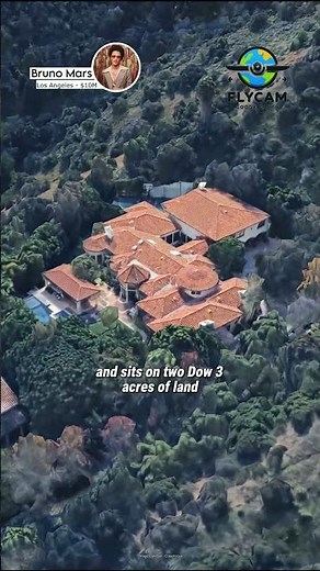 The $10 million home of singer Bruno Mars