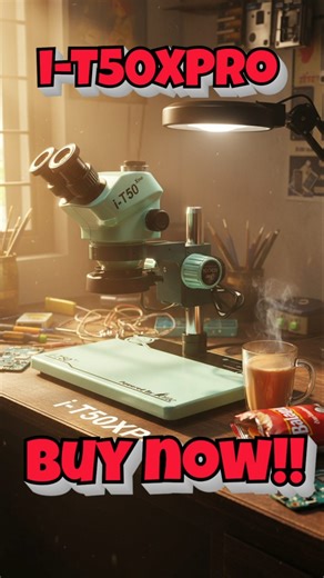 i-T50XPro | Trinocular Stereo Microscope | iONE #shorts #microscope