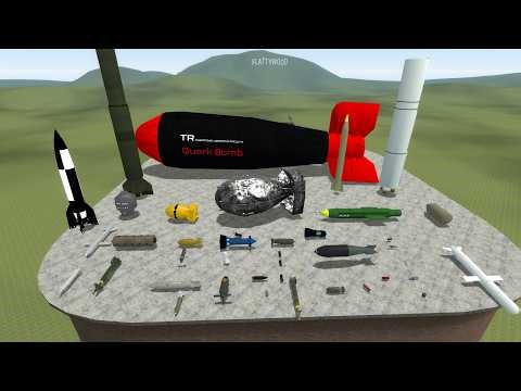 Testing Powerful Nuclear Bombs on a Hollywod Garry’s Mod | GMod