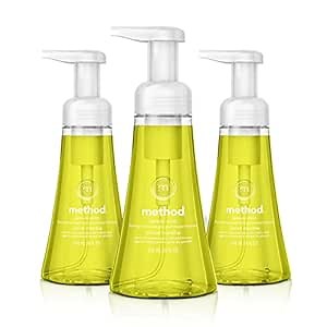 Method Foaming Hand Soap, Lemon Mint, 10 fl oz (Pack of 3)