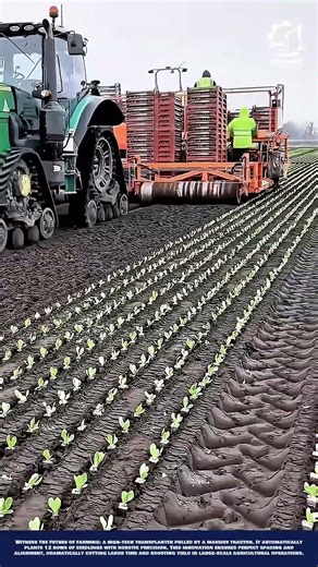 Automated Seed Transplanting Machine Innovation for Large - Scale Farming