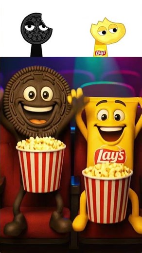 LAY'S X Oreo Sprunki OC - Lay’s Chips X Oreo From Smile to Tears 😍😭