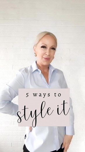 🛍️ Shop: https://liketk.it/4whmN 🩵 5 Ways to Style a Blue Button Up Shirt - which outfit is YOUR favorite: 1 2 3 4 or 5?🗳️Your vote is important…it helps me to plan future outfits. So keep it positive and vote for as many outfits as you like!🎥❤️More outfits and a more in depth discussion on YouTube:YouTube.com/@midlifeposhcloset🙏🏼🤍☕️Sunday Blessings to You,Valarie#Spring2024 #SpringOutfits #SpringOutfit #SpringOutfit2024 #outfit2024 #styleover40 #styleover50 #fashion #ootdinsp #neutralout