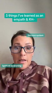 5 things I’ve learned during my awakening as an empath & RH-negative the real version. My nervous system tells the truth first. My body reacts before your mind catches up. My intuition makes people uncomfortable because it can’t be fooled. I feel shifts and endings BEFORE they happen. Also that peace comes when you stop performing for everyone else and finally stand in who you actually are. If this hits home, you’re not crazy- you’re waking up. if you want deeper support, my guides readings are 