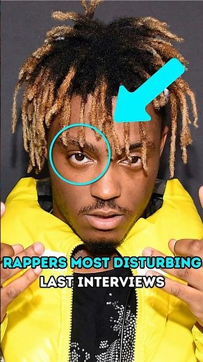 RAPPERS Most DISTURBING INTERVIEWS! 😳⚠️ #rap #juicewrld #death