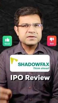 Shadowfax Technologies IPO Review (Good or Bad) #shorts