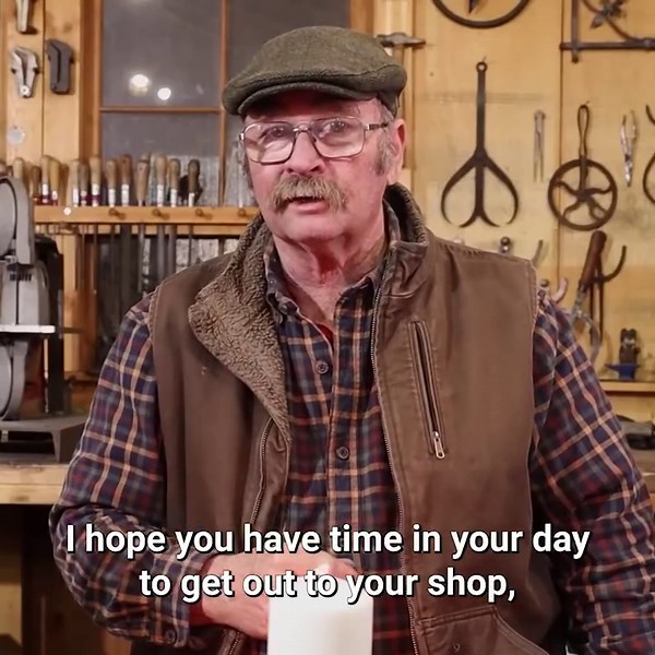 Hand-forged modern candle holder design