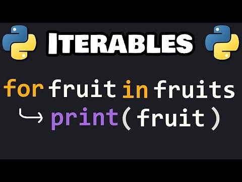 Learn Python iterables in 6 minutes! 🔂