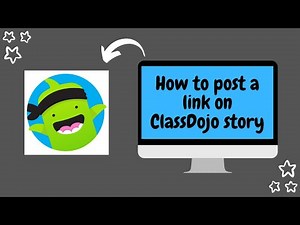 How to post a link on ClassDojo story!
