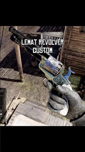 Custom LeMat Revolver #gaming #rdr2 #reddeadredemption2 #reddeadredemption #rdr
