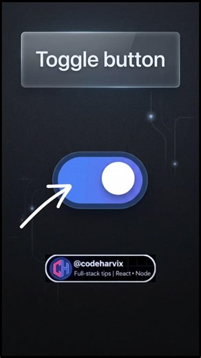 🔥 Build a SaaS-Level Toggle Button with Pure CSS | No JavaScript !