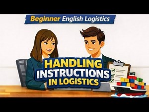 A1–A2 English Story | Handling Instructions in Logistics