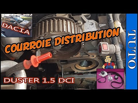Replacing the timing belt on a 1.5 dCi Dacia Duster