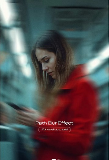 Path Blur Effect Tutorial in Adobe Photoshop