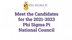 Attention Grand Chapter Delegates and Alternates: The National Council Candidate speeches are now open to view in the CORE E-Learning Center. In order to vote, Delegates and Alternates are required to watch all of the National Council Candidate speeches. The link to view the speeches can only be accessed via the link in the email you were sent. Log into CORE today to verify your login credentials. If you need your password reset, email core@phisigmapi.org. The National Office will be closed from