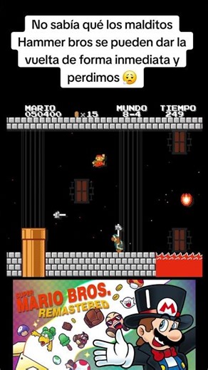 The latest fail of Super Mario Bros Remastered. #supermariobros