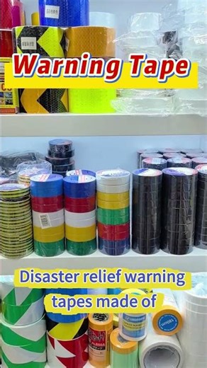 Luanda Angola: 5cm Widened Disaster Warning Tape for Life Passage