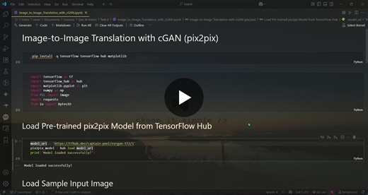 #ai #gans #pix2pix #generativeai #imagetranslation #prodigyinfotech | Arvindh Babu V