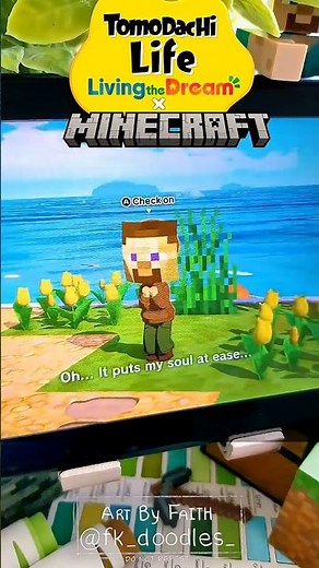 I Made MINECRAFT in Tomodachi Life: Living The Dream!