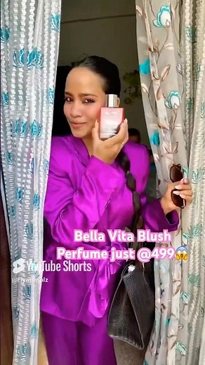 Bella Vita Blush Perfume Review ✨🎀#shortsvideo #bellavitaorganic #perfumereview #review