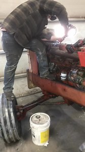 1.1M views · 10K reactions | Turbo install on an old 283 cubic inch non turbo enginethink the rods will stay in the block #turbo #farmtoc | TractorGuy | Facebook