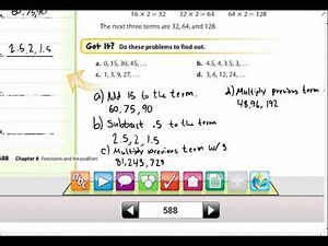 6th Grade Math Chapter 8 Lesson 2: Function Rules