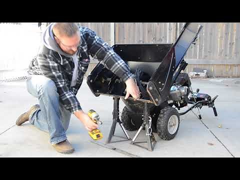 011 - Ariens Sno-Tek 24 Snowblower – Scraper Blade Replacement & Skid Shoe Adjustment
