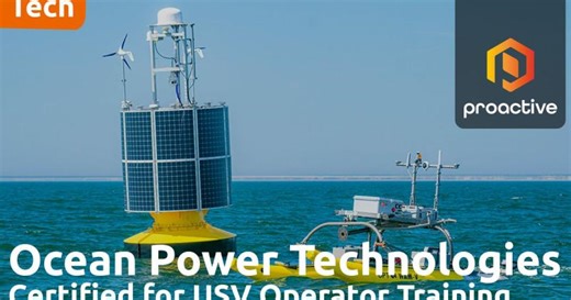 OPT achieves AUVSI certification to provide professional training for uncrewed maritime systems